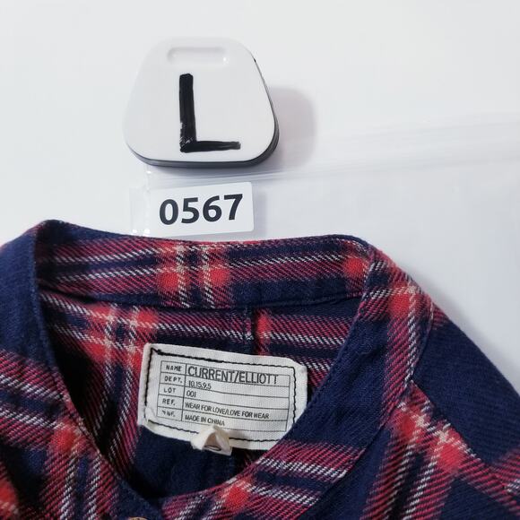 Current/Elliott Plaid Flannel Dress - Picture 13 of 13